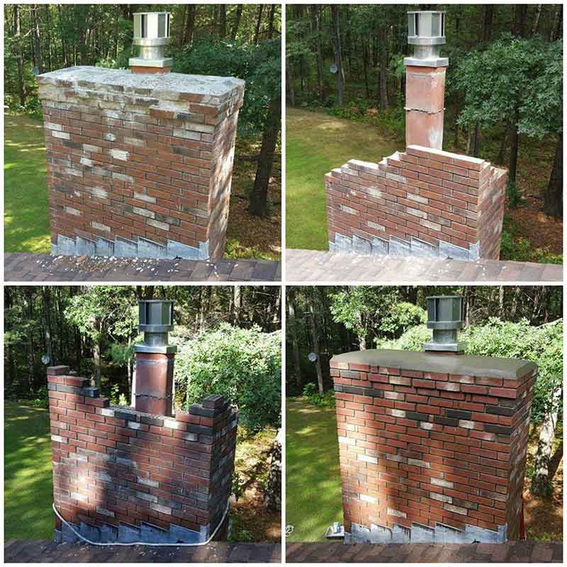 chimney rebuild